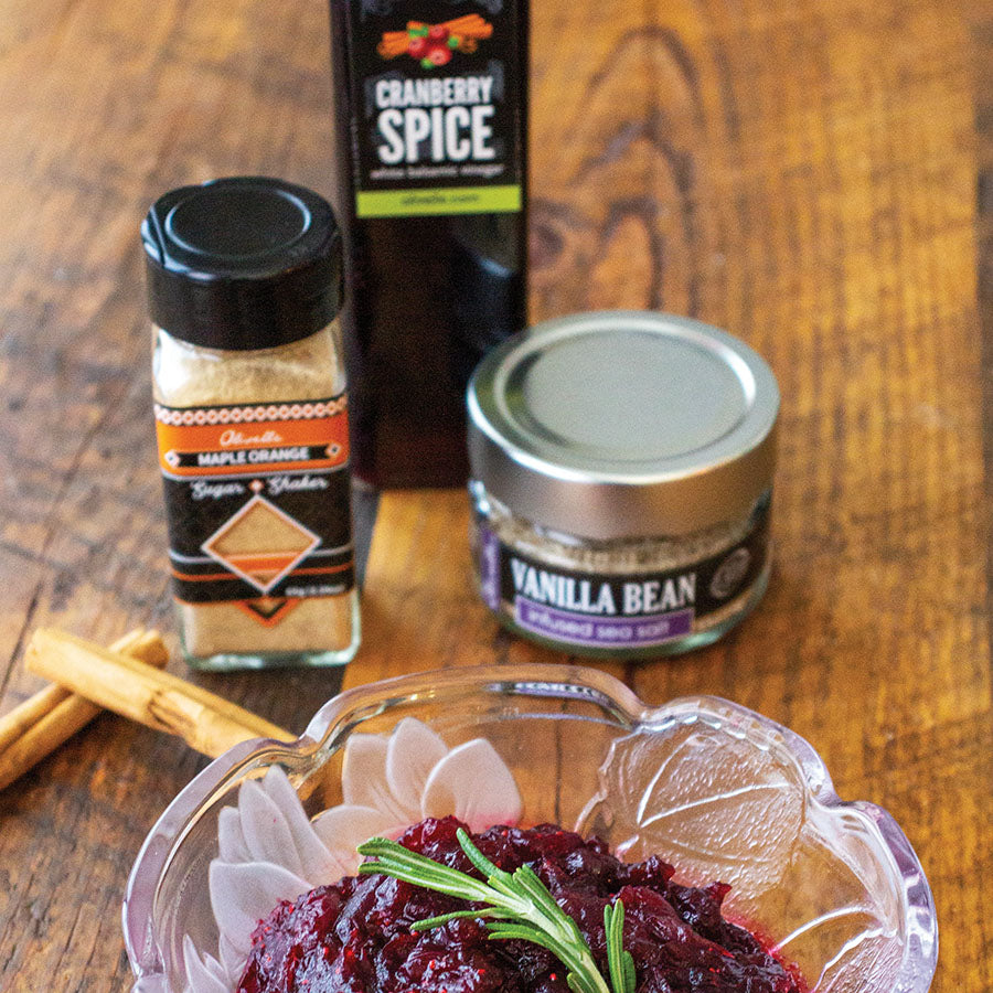 Apple Chai Cranberry Sauce | Olivelle The Art of Flavor®