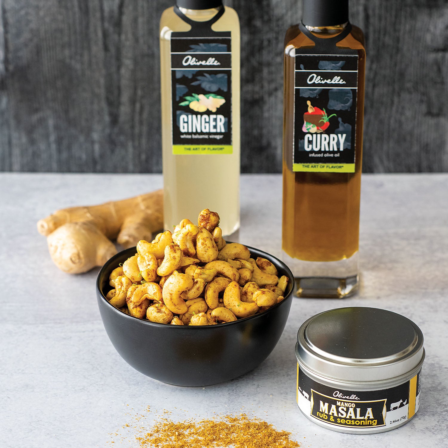 Curry Lime Cashews