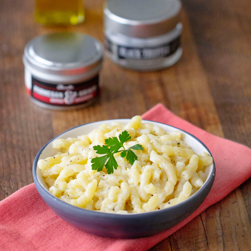 Effortless Busiate Truffled Alfredo | Olivelle The Art of Flavor®