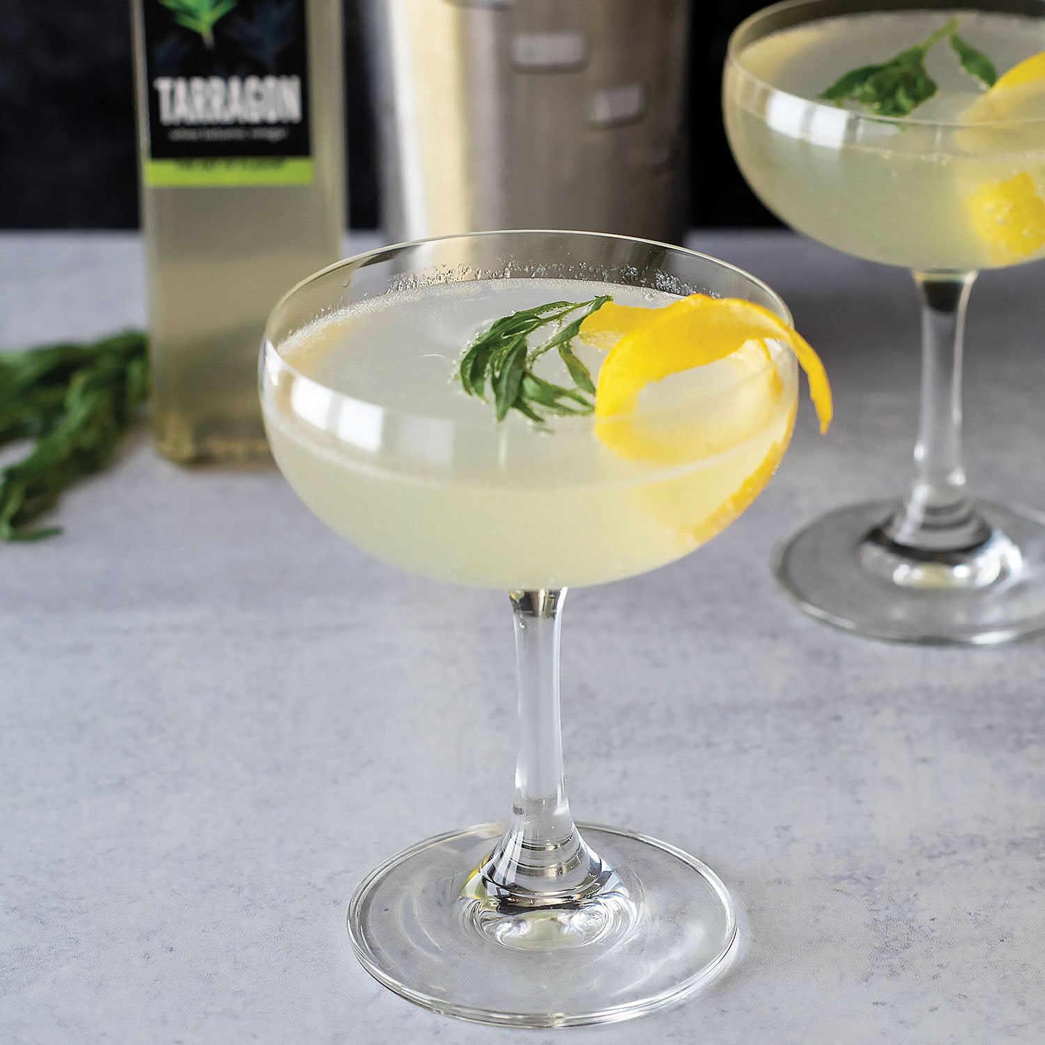 Tarragon French 75  Olivelle The Art of Flavor®