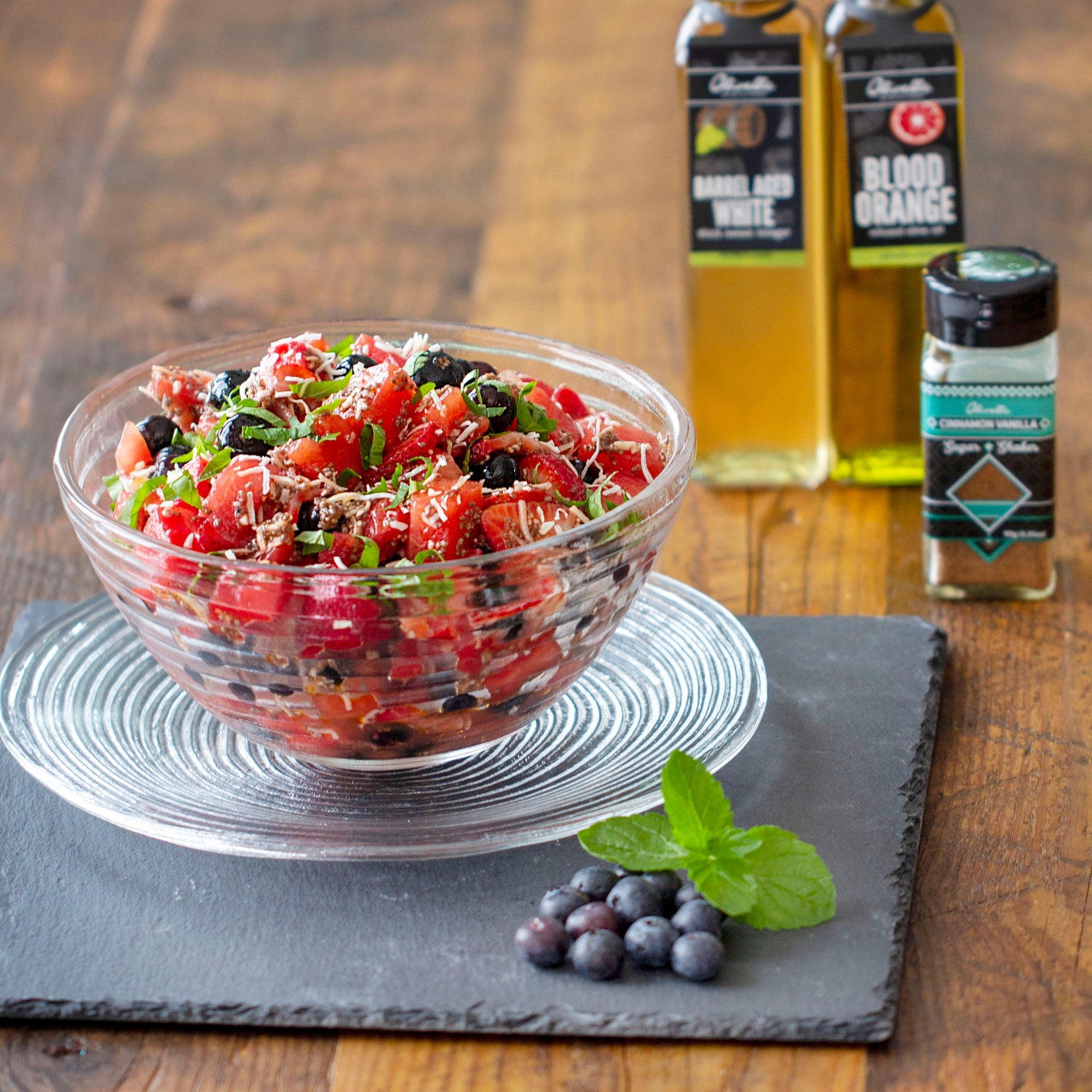 Watermelon Berry Salad
