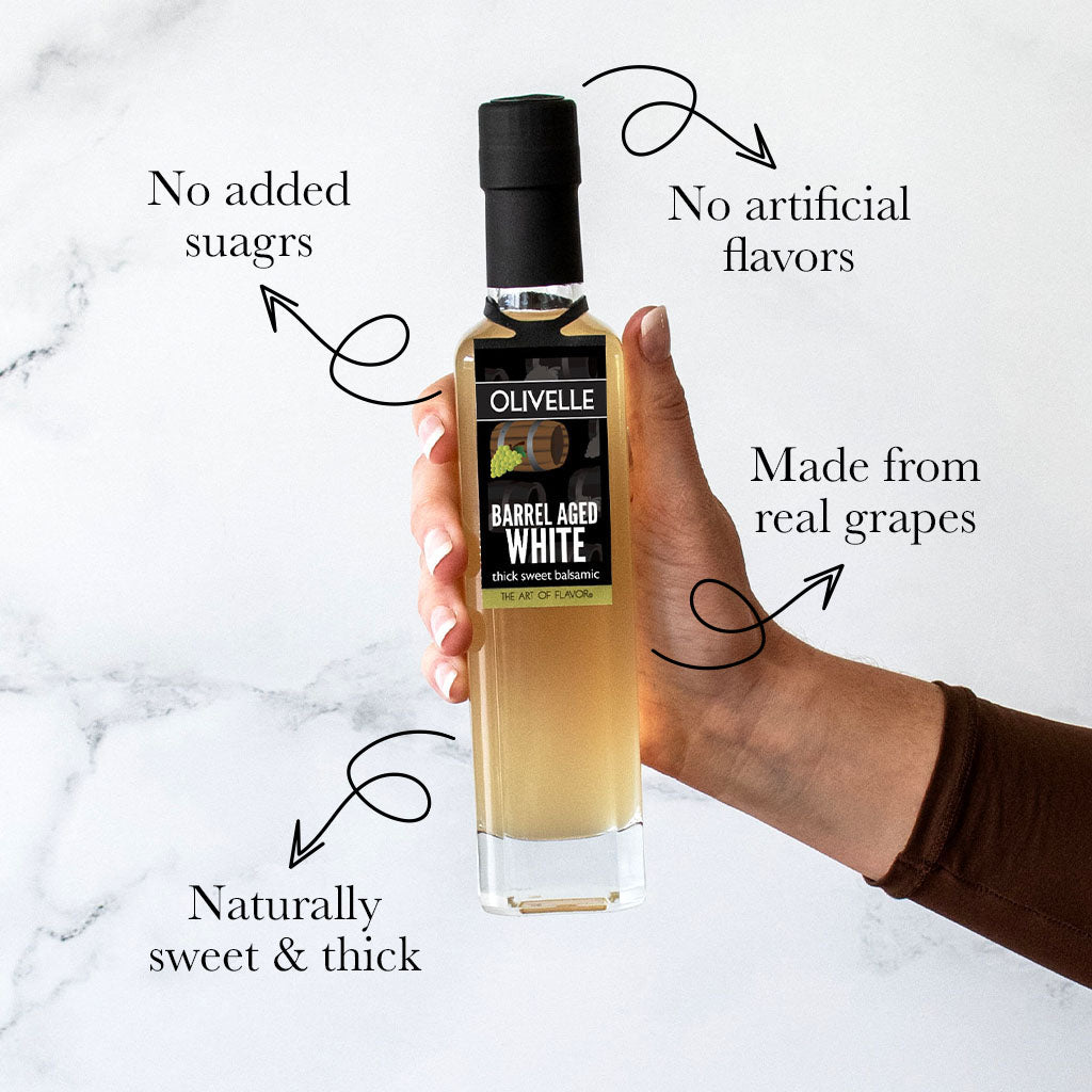 Barrel Aged White Thick Sweet Balsamic