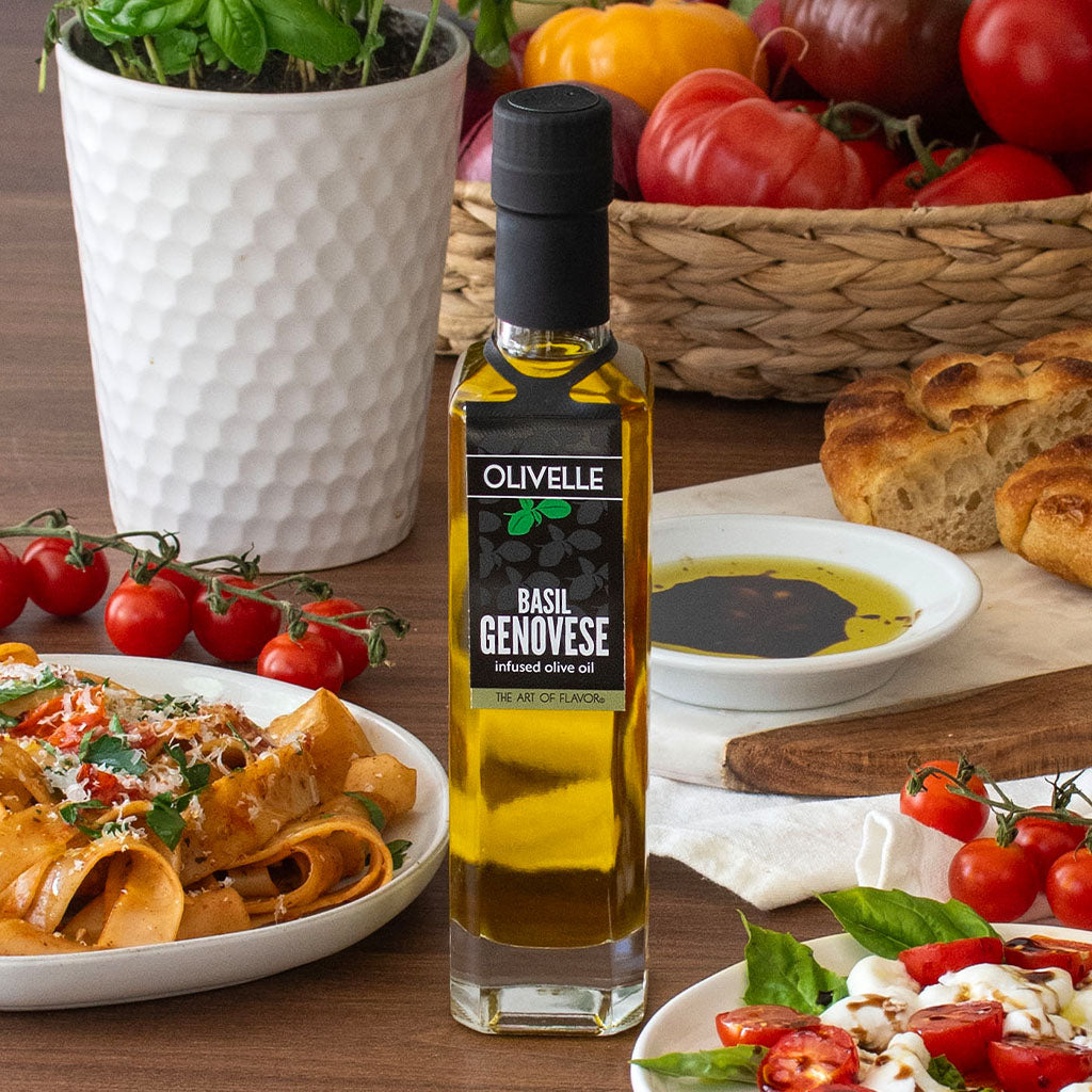Basil Genovese Infused Olive Oil