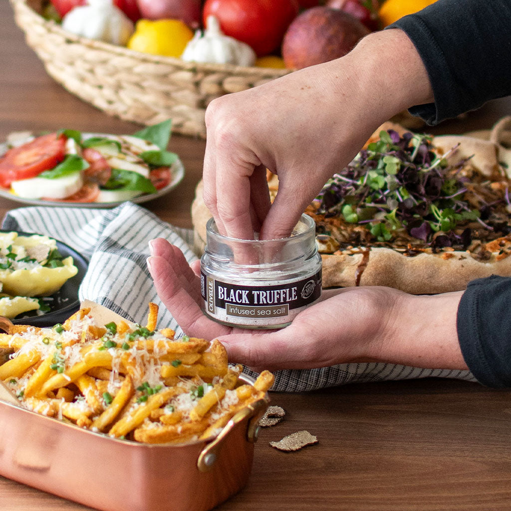 Black Truffle Infused Sea Salt