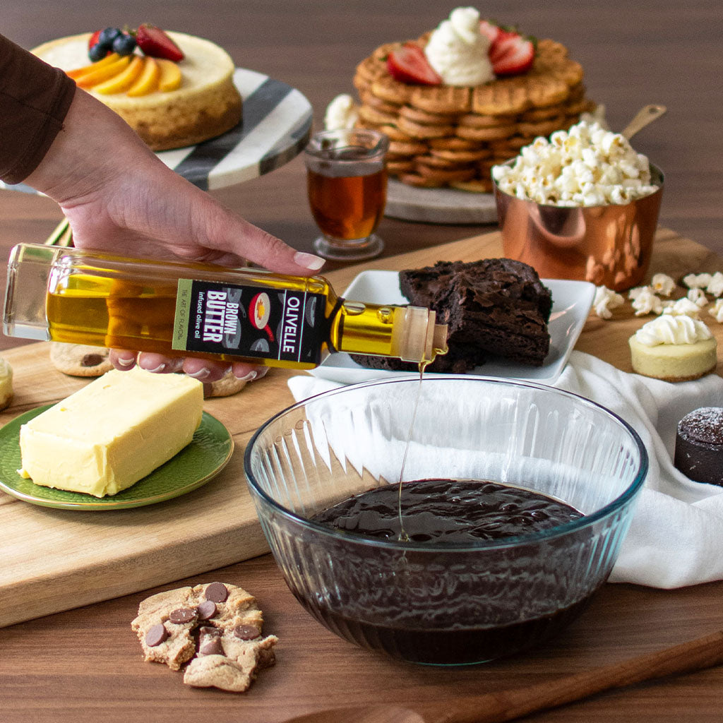 Brown Butter Infused Olive Oil