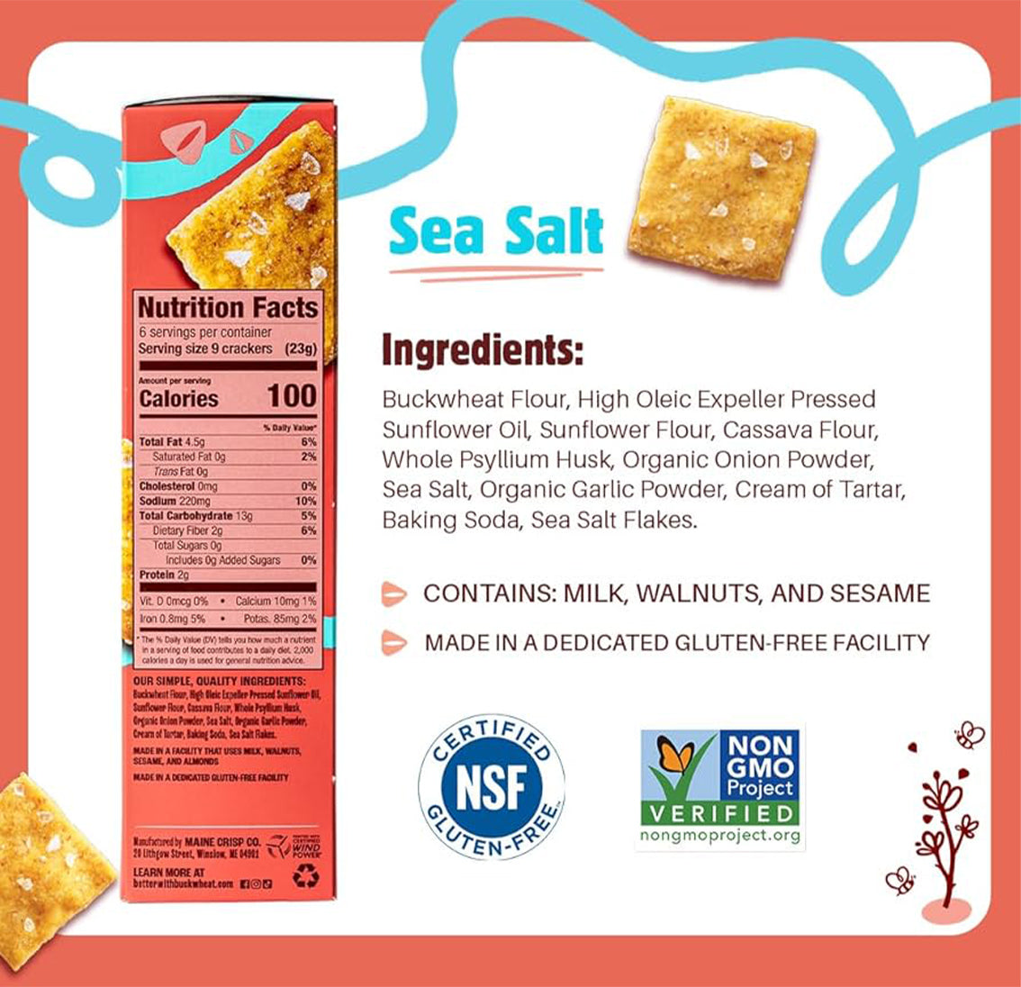 Better with Buckwheat Cracker