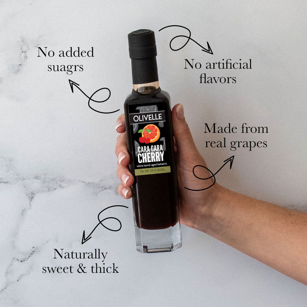 Cara Cara Cherry White Barrel Aged Balsamic Info