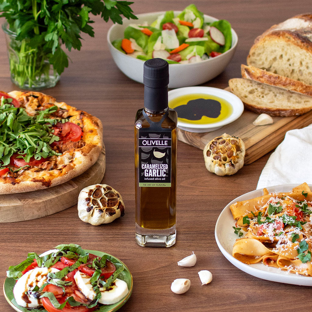 Caramelized Garlic Infused Olive Oil