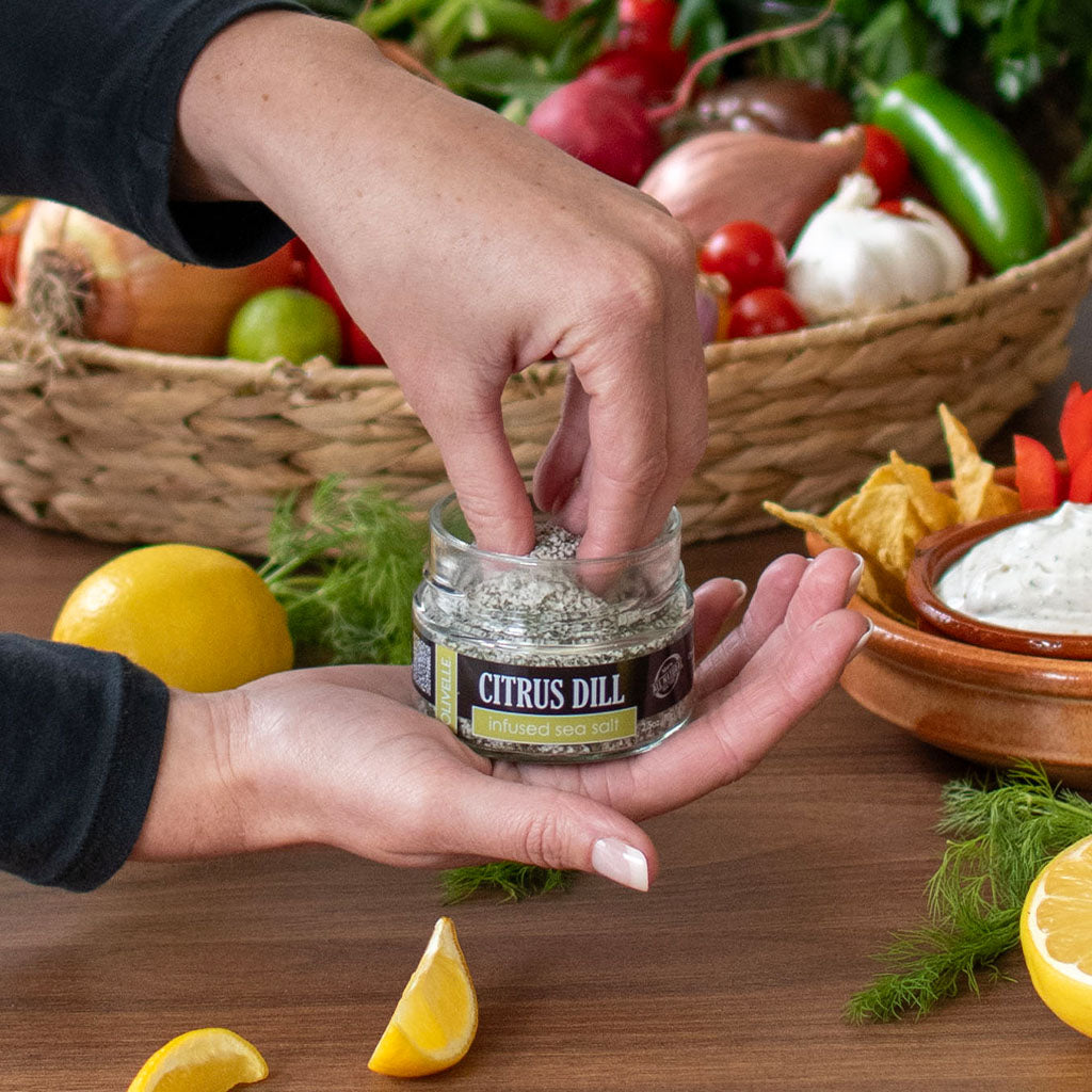 Citrus Dill Infused Sea Salt