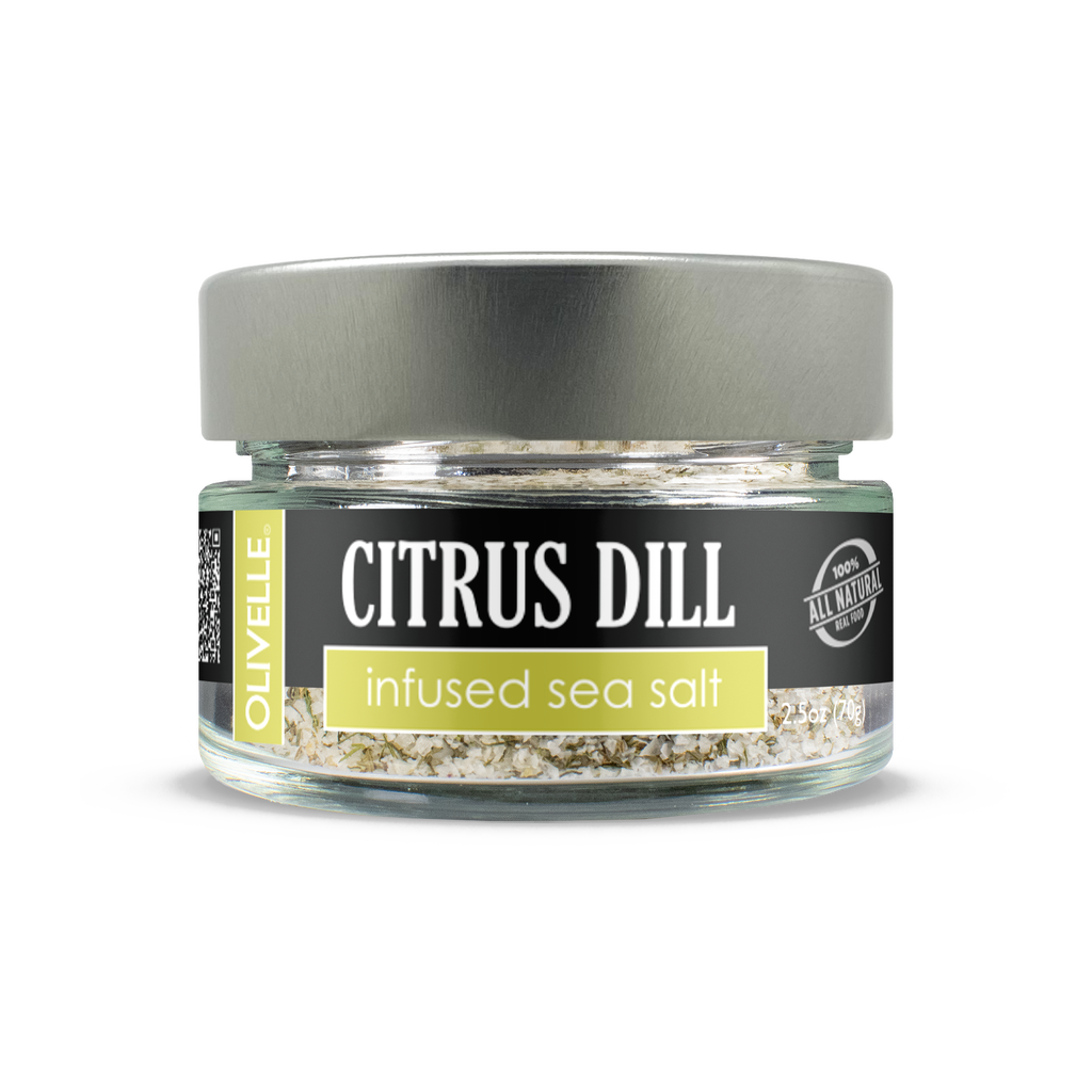 Citrus Dill Infused Sea Salt | Olivelle The Art of Flavor®
