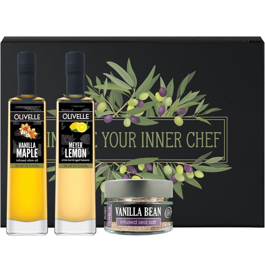 Classic Olive Oil Cake with Lemon Icing Recipe Gift Kit Olivelle