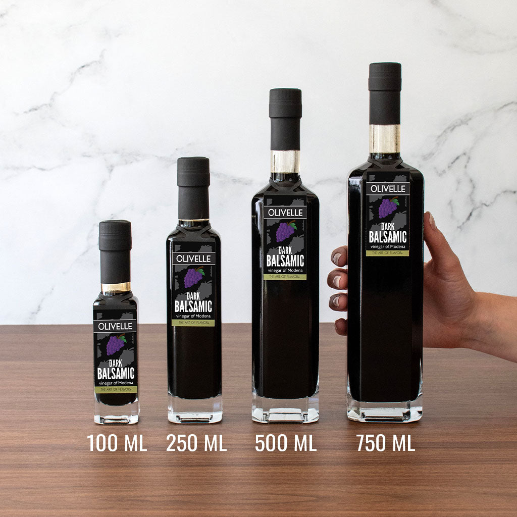 Dark Balsamic Vinegar of Modena Bottle Size