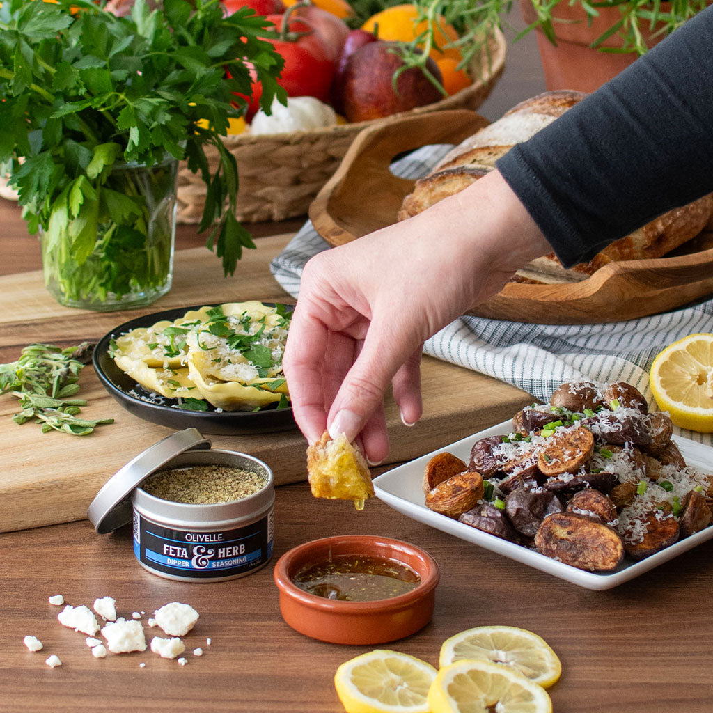 Feta & Herb Dipper and Seasoning