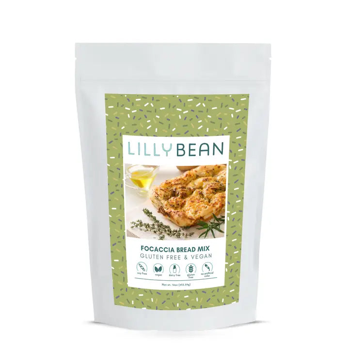 Lilly Bean Gluten Free Focaccia Bread Mix