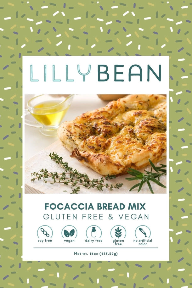 Lilly Bean Gluten Free Focaccia Bread Mix