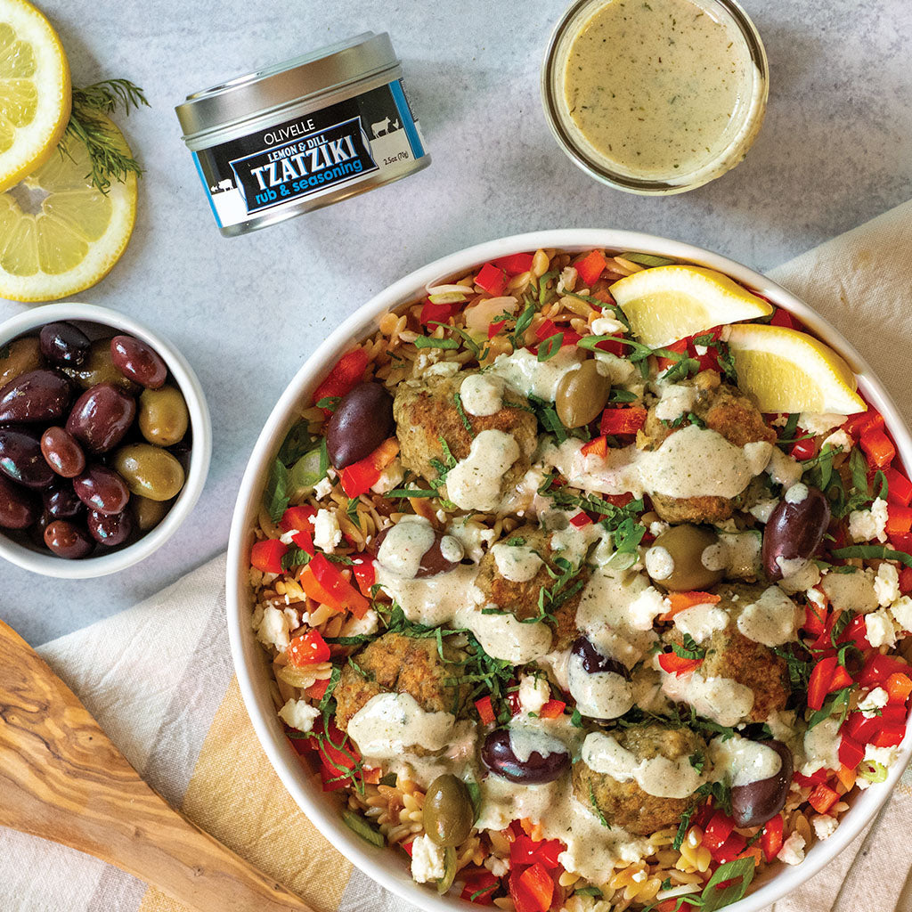 Greek Orzo Salad