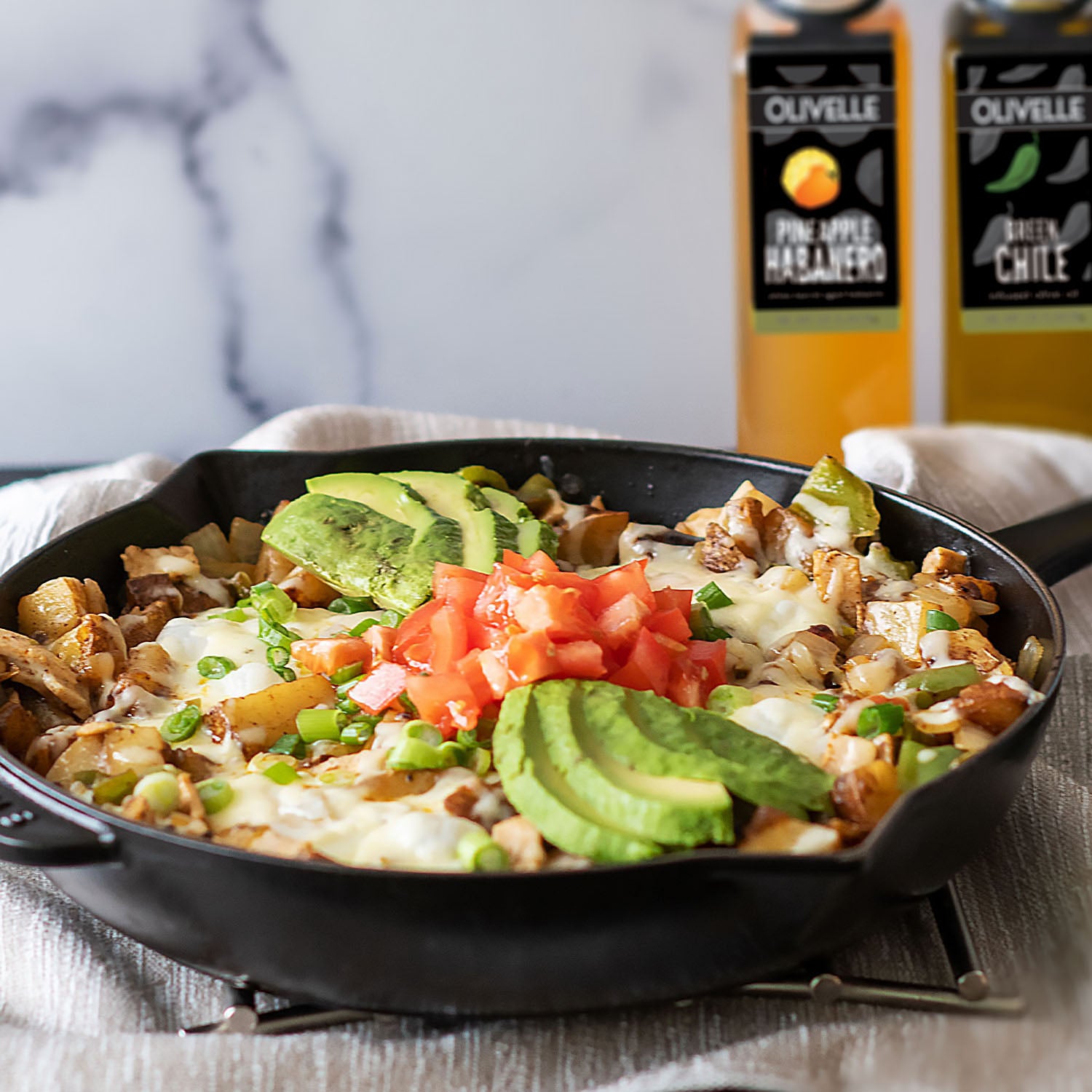 Green Chile Breakfast Hash