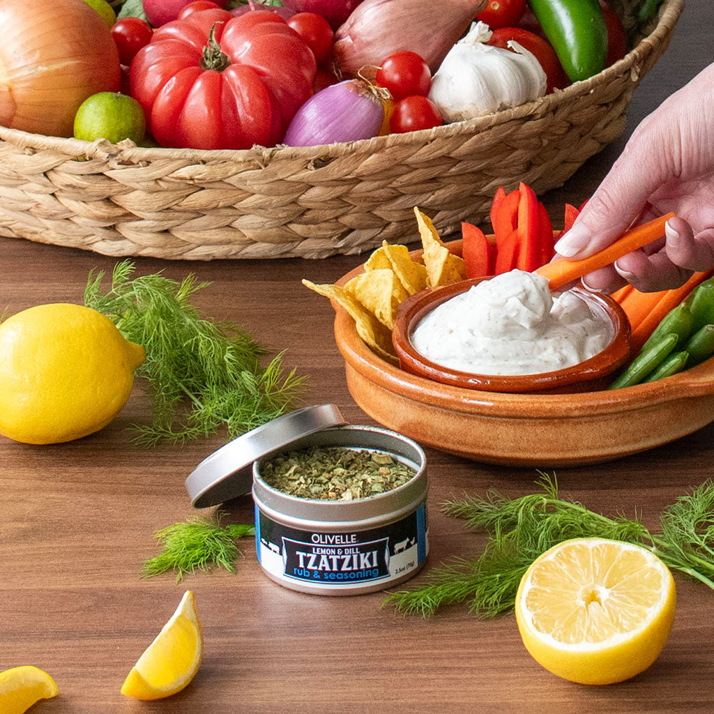 Lemon & Dill Tzatziki Rub & Seasoning