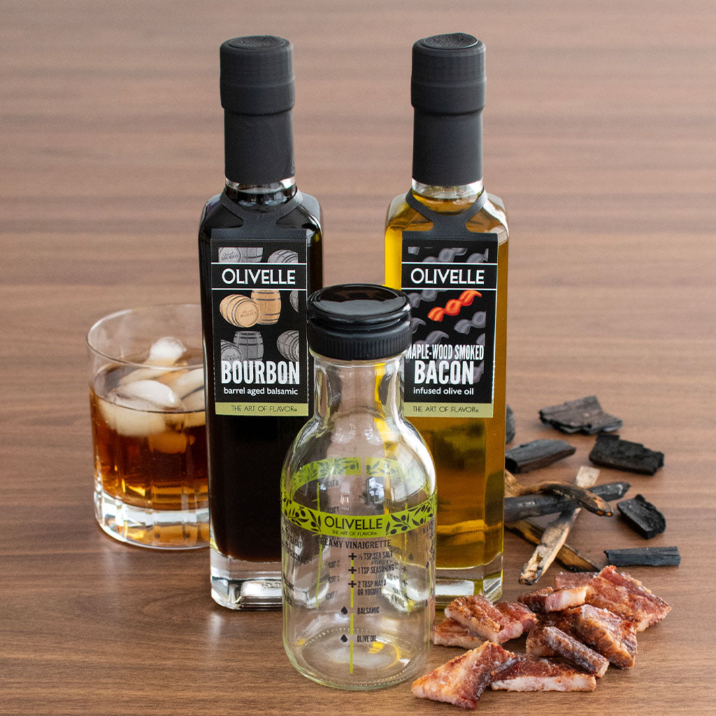 Maplewood Smoked Bacon Infused Olive Oil & Bourbon Barrel Aged Balsamic