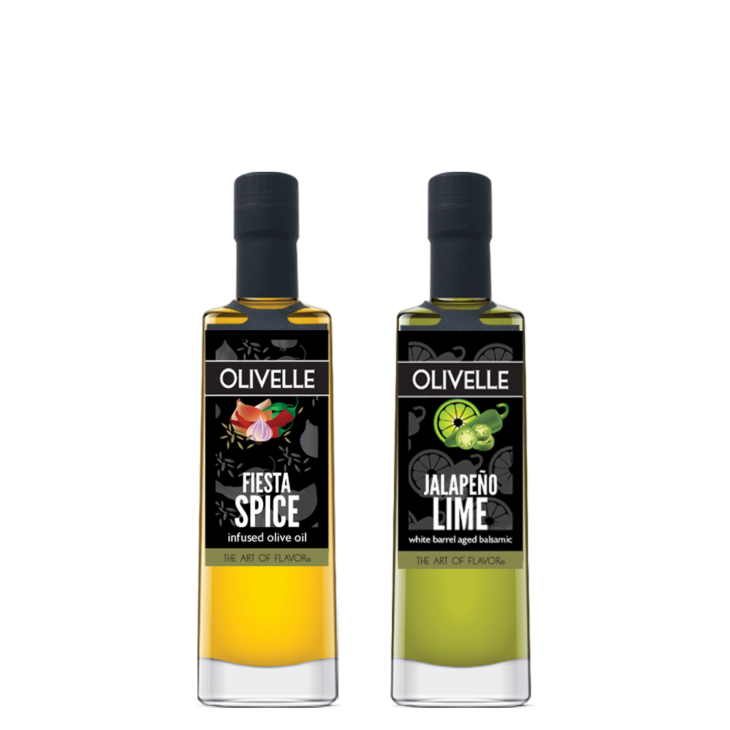 Perfect Pairing - Fiesta Spice Olive Oil & Jalapeño Lime Balsamic Vinegar