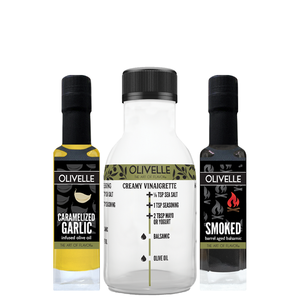 Perfect Pairing - Caramelized Garlic Infused Olive Oil & Smoked Barrel Aged Balsamic
