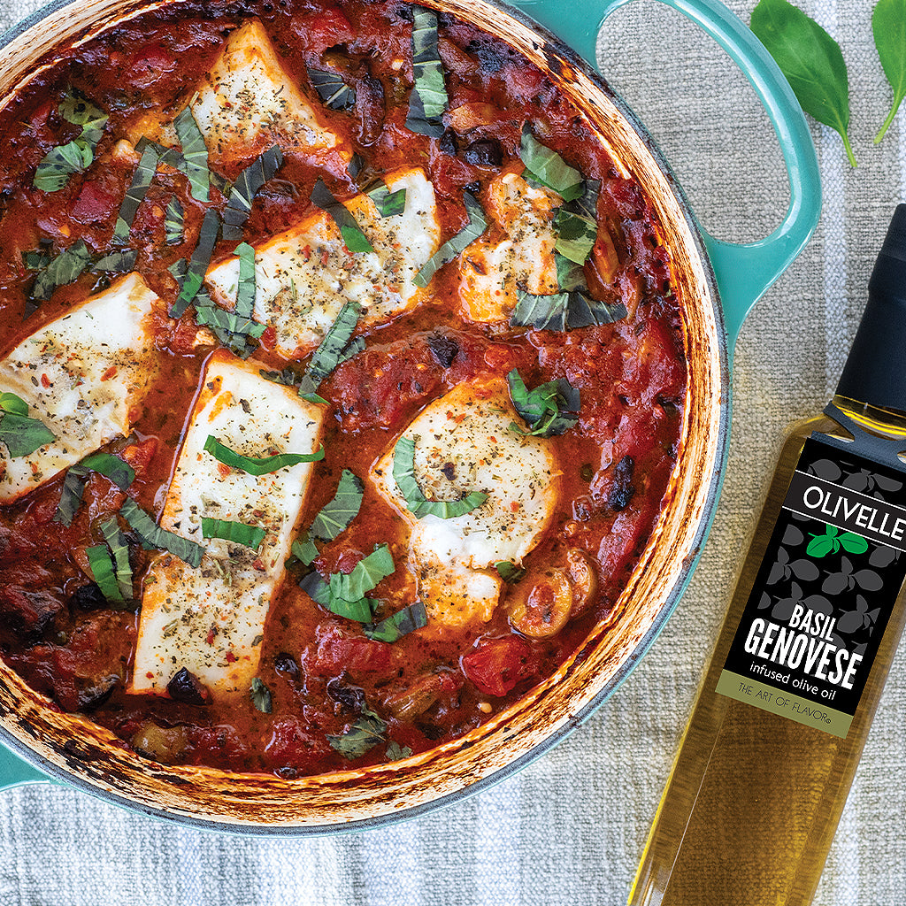 Puttanesca Poached Fish