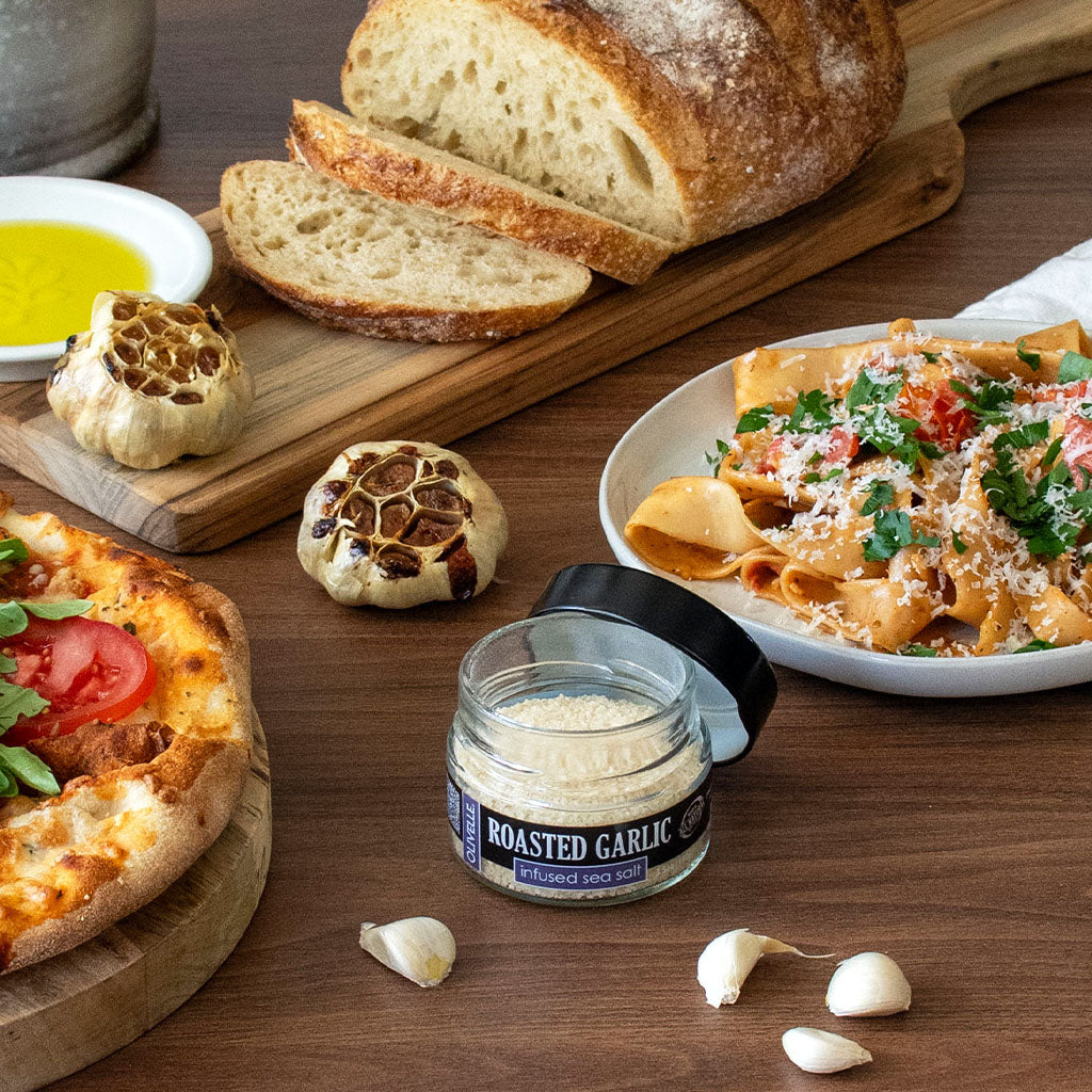 Roasted Garlic Infused Sea Salt