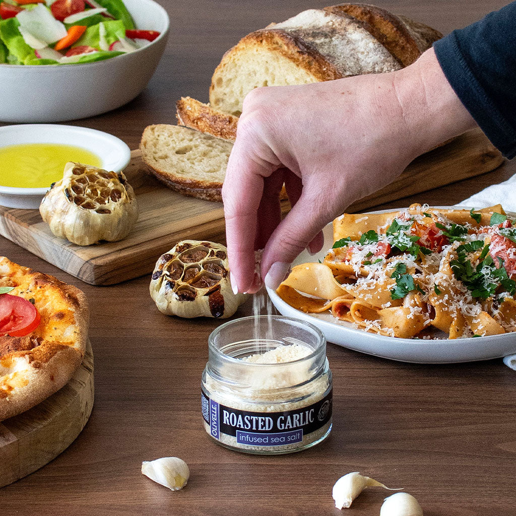 Roasted Garlic Infused Sea Salt