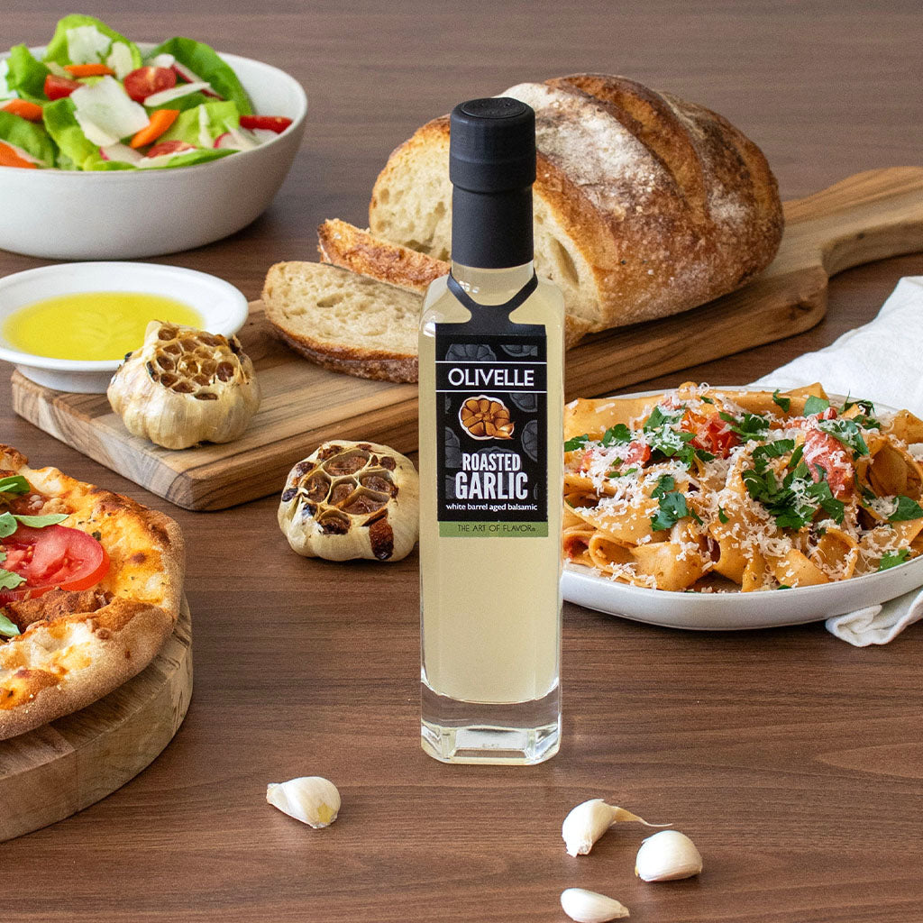 Roasted Garlic White Barrel Aged Balsamic