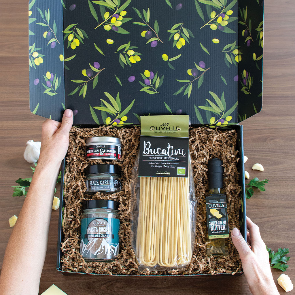 Shrimp Scampi Recipe Gift Kit | Olivelle The Art of Flavor®