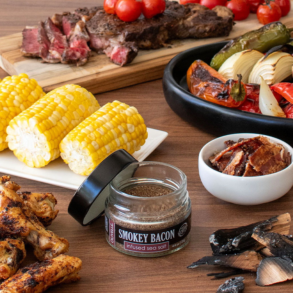 Smokey Bacon Infused Sea Salt