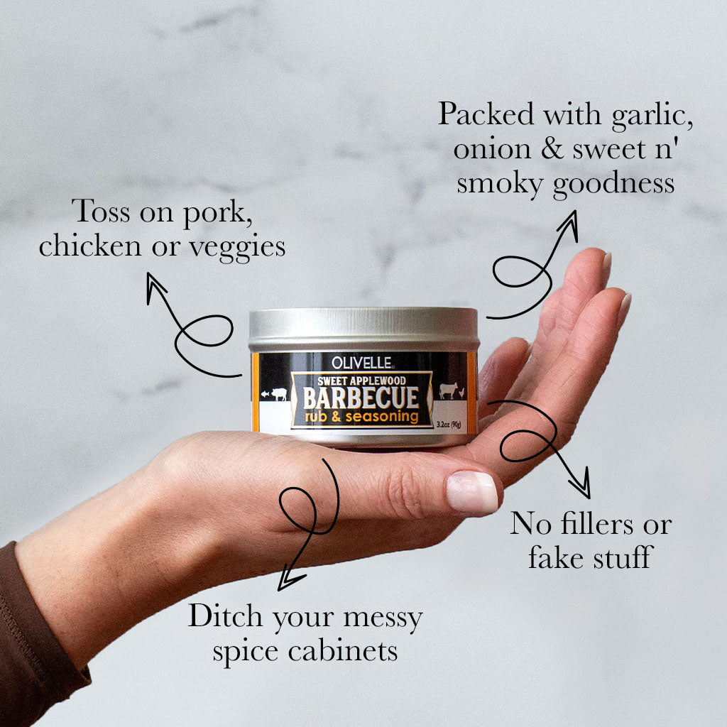Sweet Applewood Barbecue Rub Seasoning