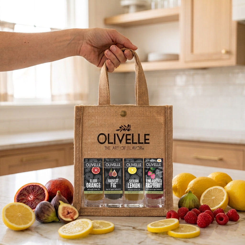Oil and Vinegar Sweet Pairings Sampler Gift Bag