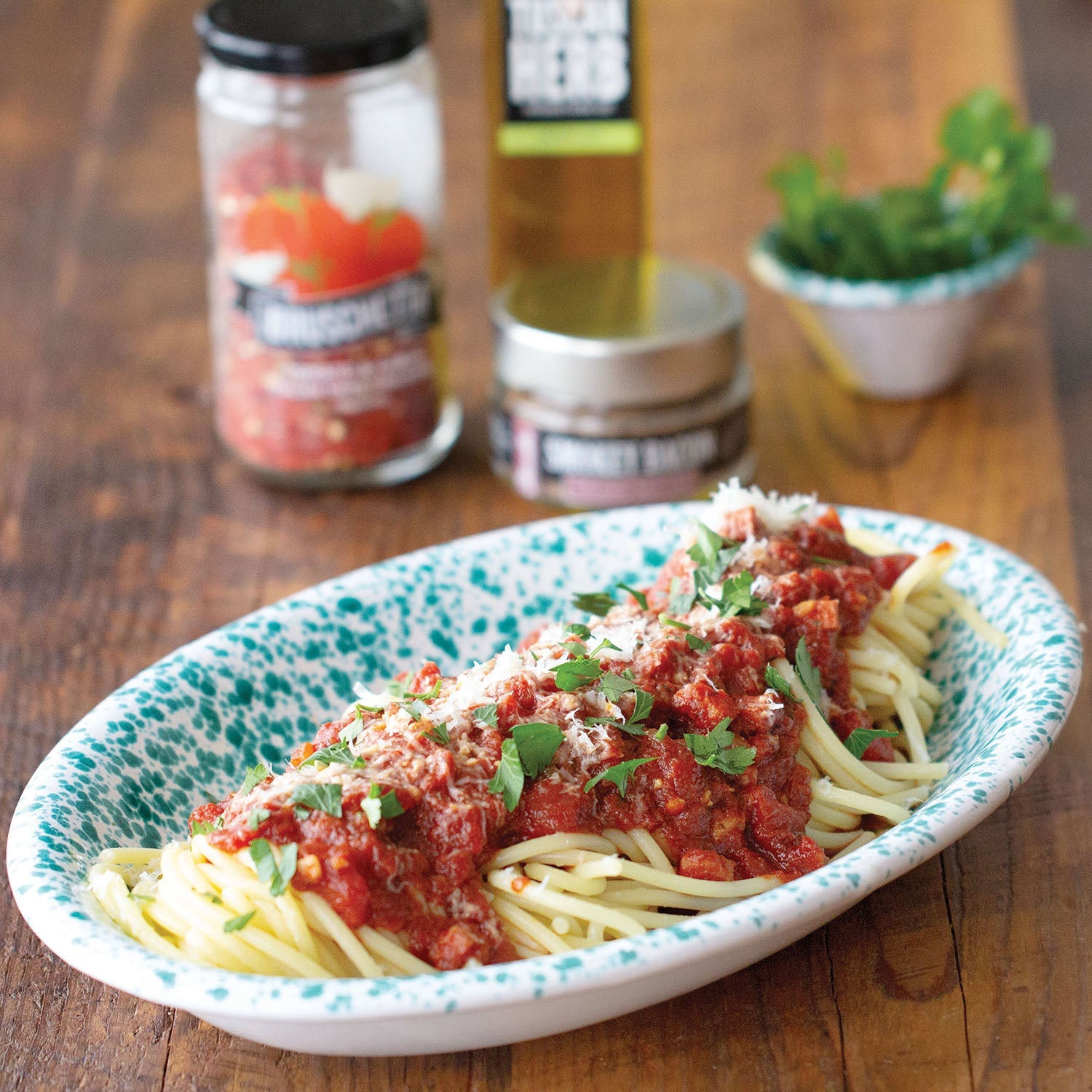 Bucatini with Amatriciana Sauce