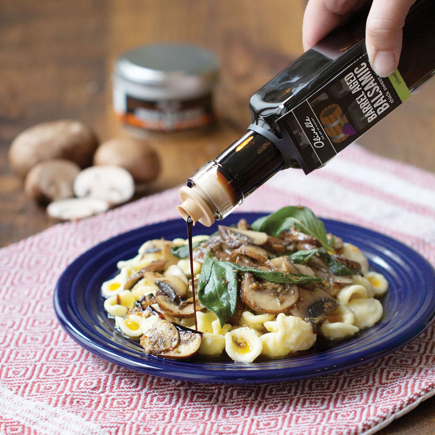 Orecchiette with Brown Butter, Sage, and Mushrooms