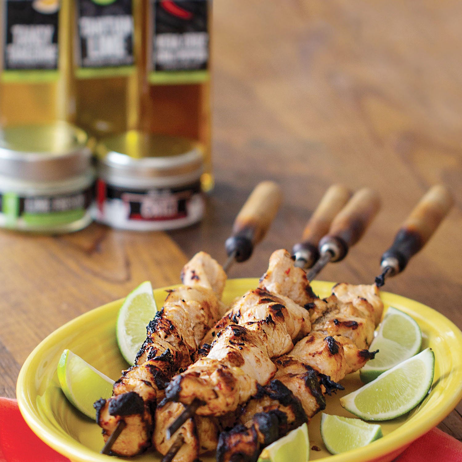 Sweet and Smoky Chicken Skewers