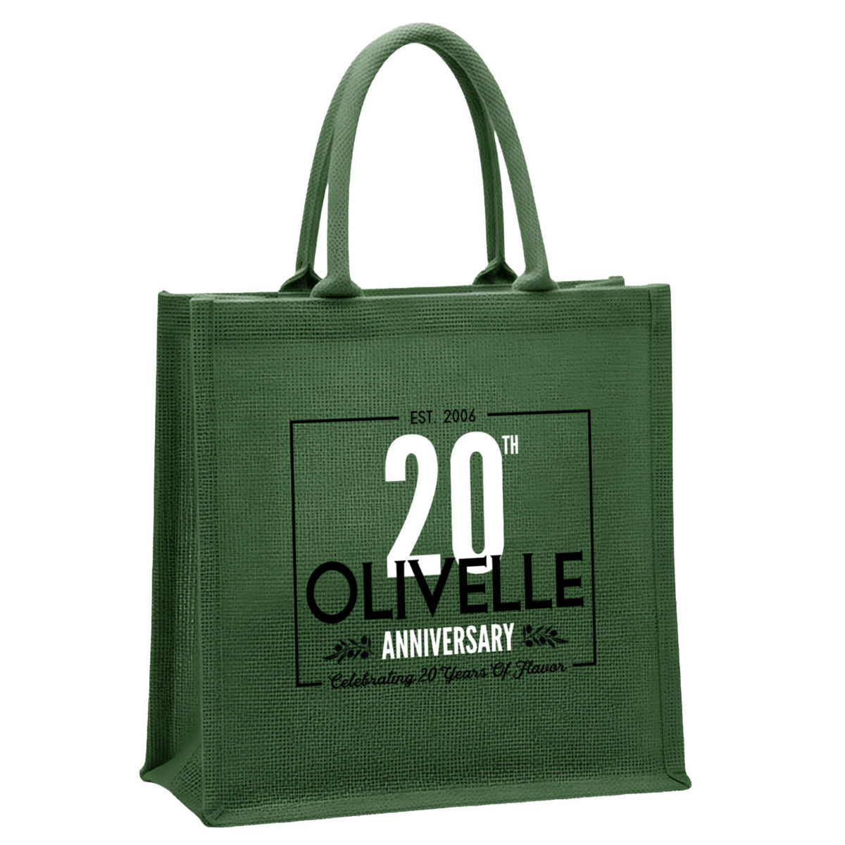 20th Anniversary Jute Bag