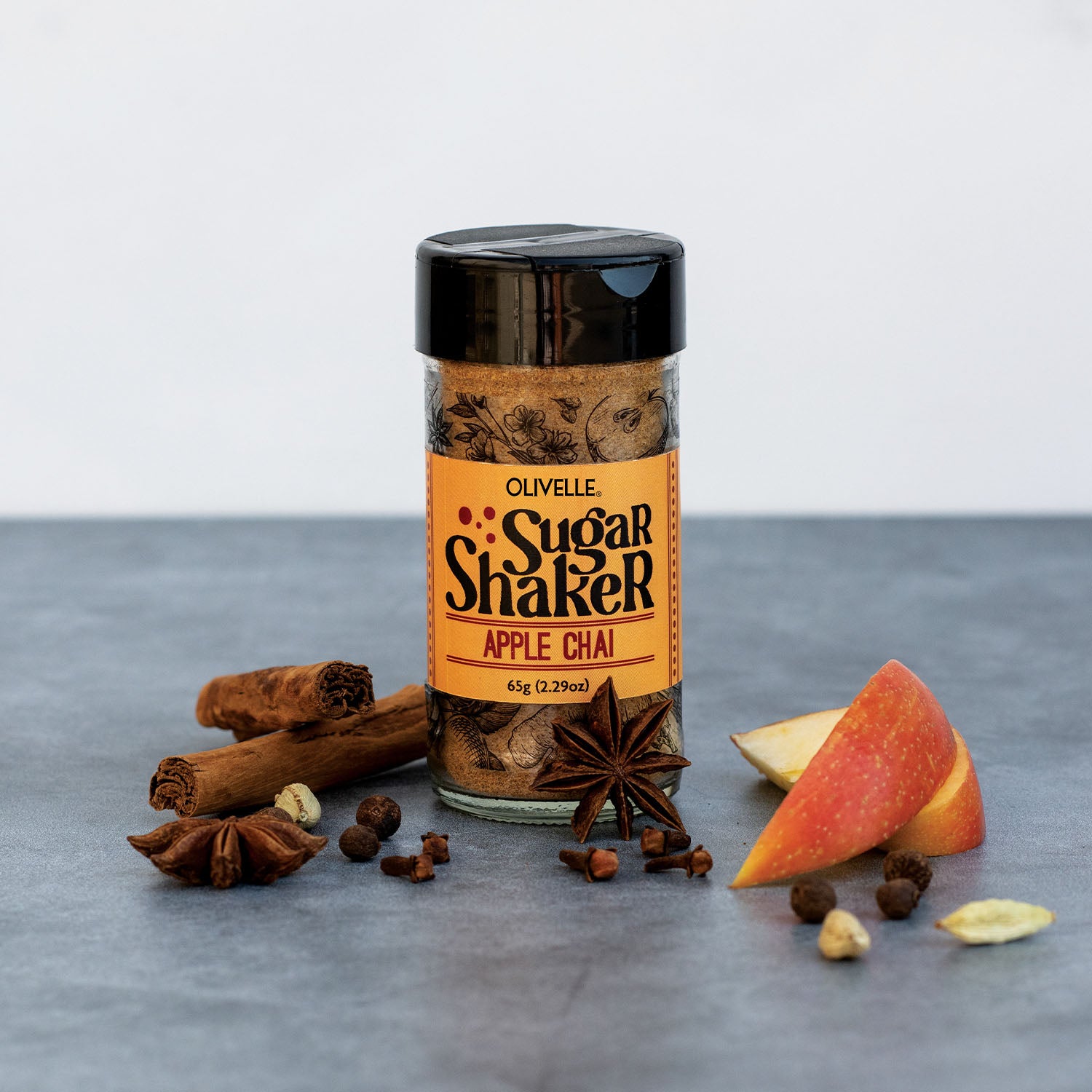 Apple Chai Sugar Shaker