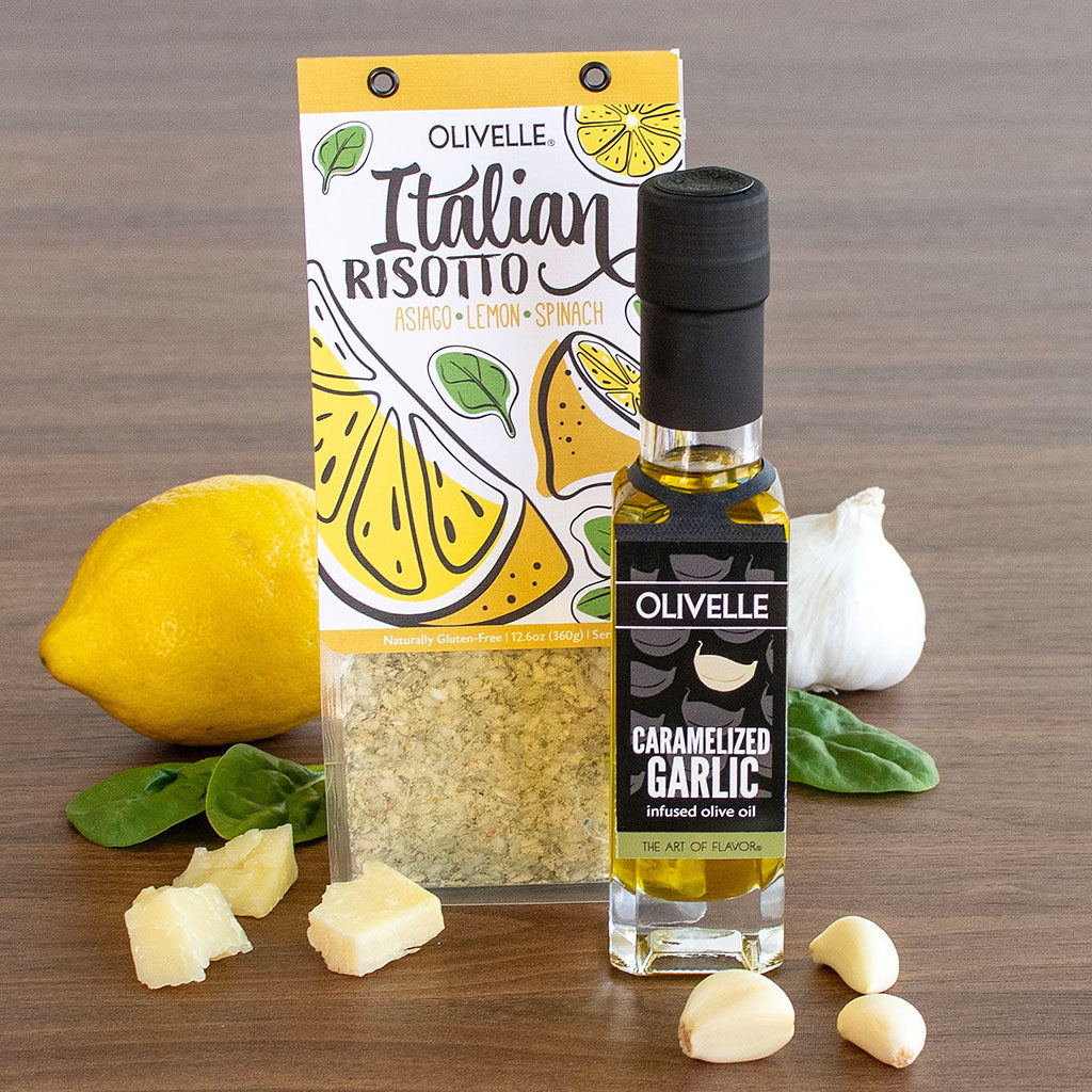 Asiago Lemon Spinach Risotto Gift Bundle