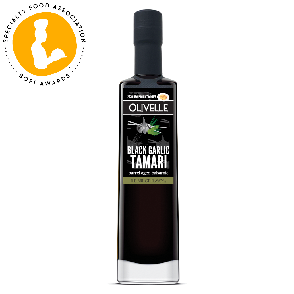 Black Garlic Tamari Barrel Aged Balsamic