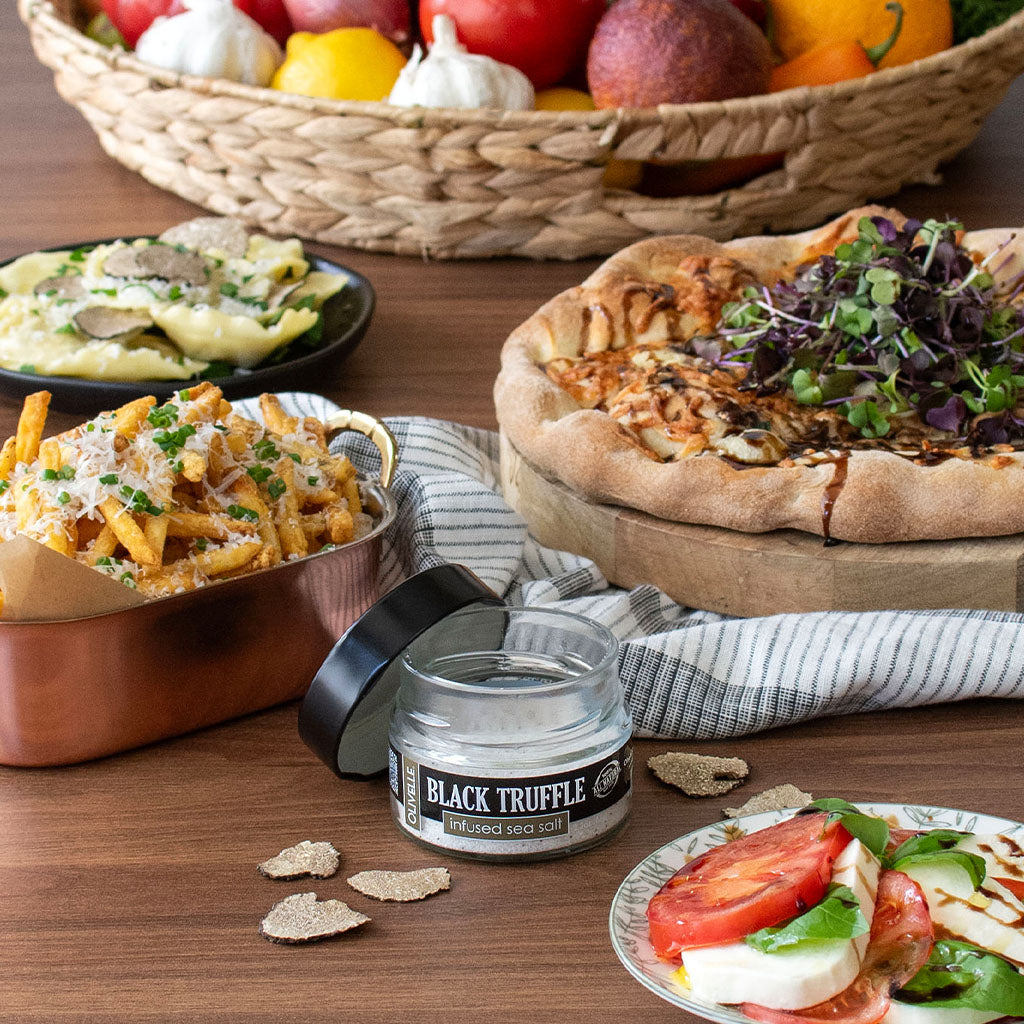 Black Truffle Infused Sea Salt