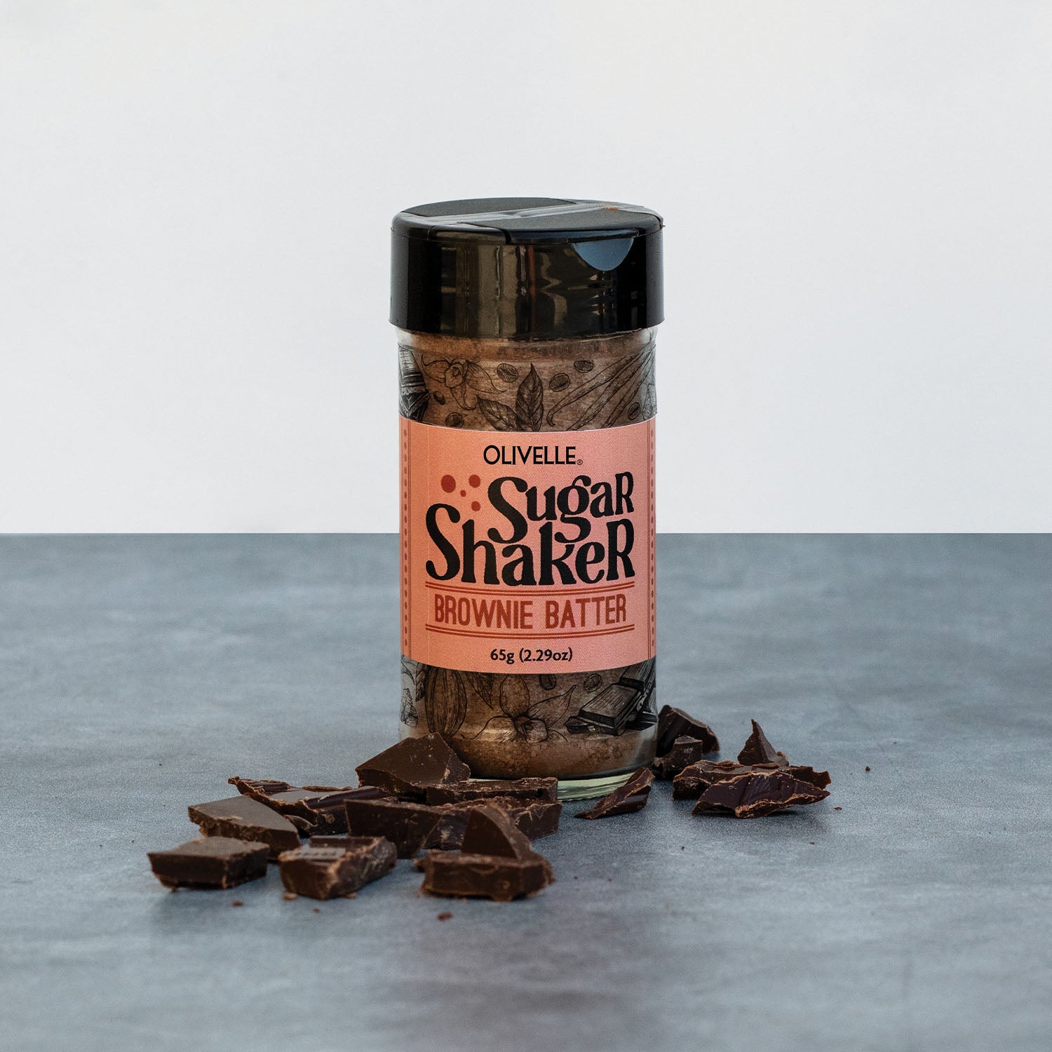 Brownie Batter Sugar Shaker