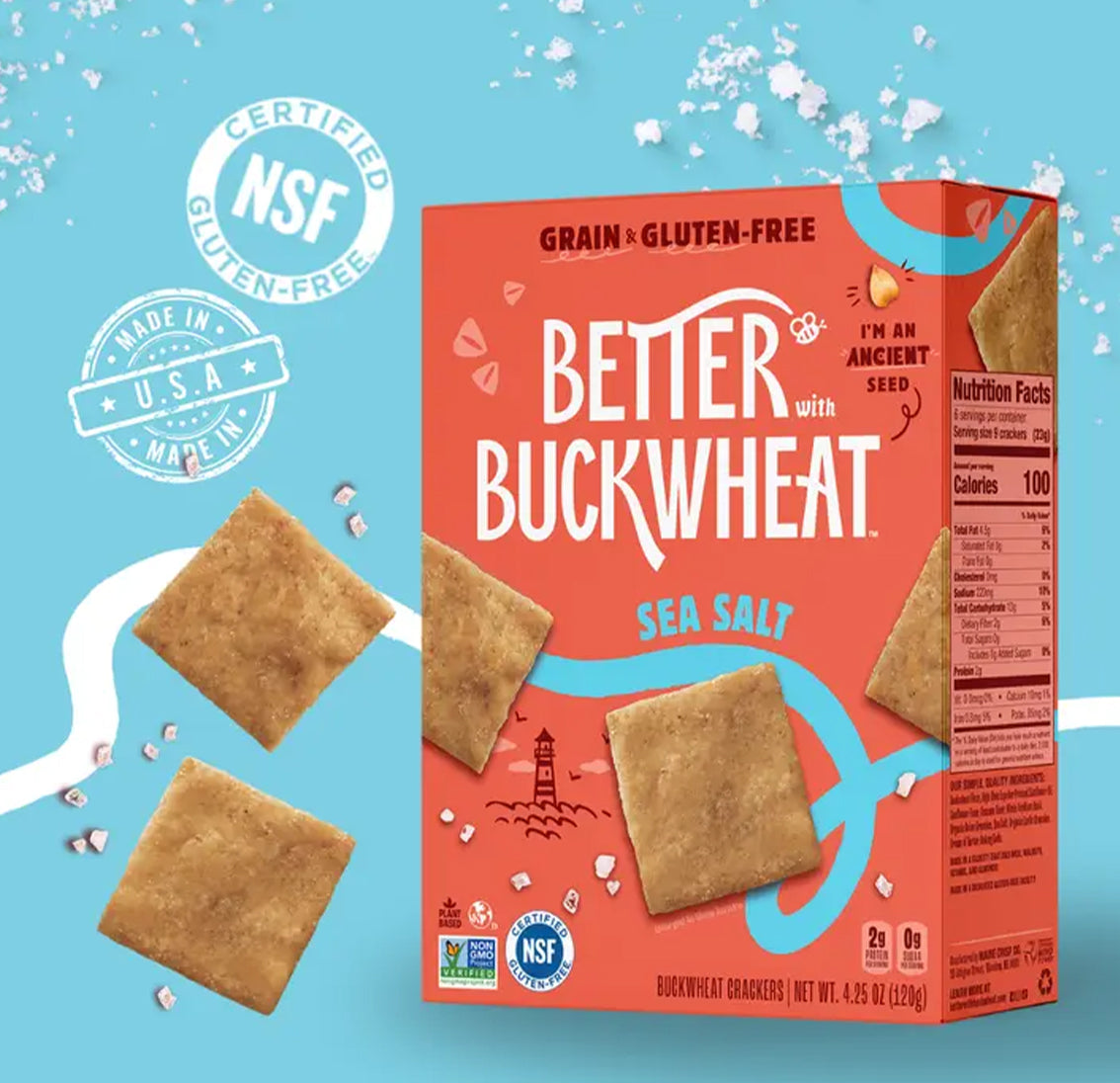 Better with Buckwheat Cracker