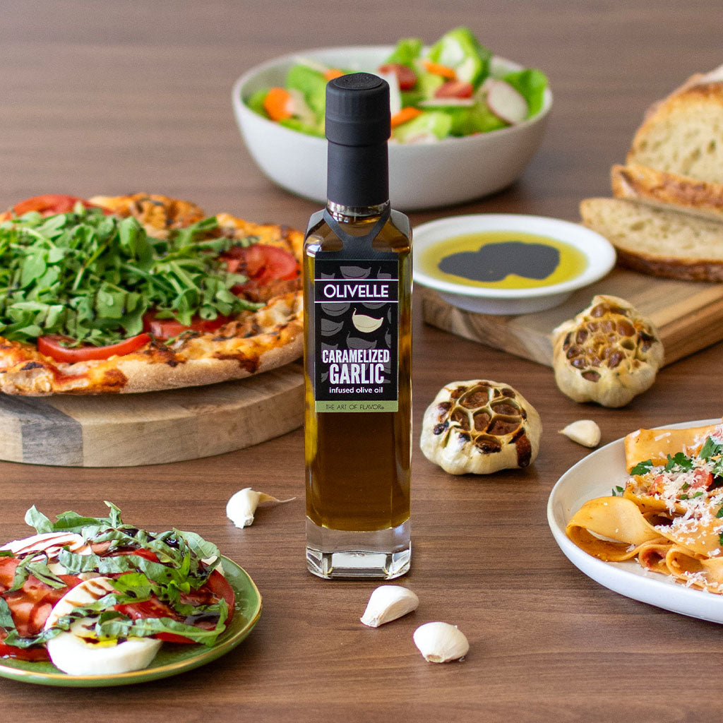 Caramelized Garlic Infused Olive Oil