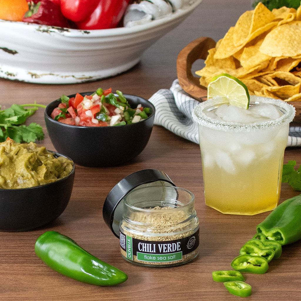 Chili Verde Flake Sea Salt