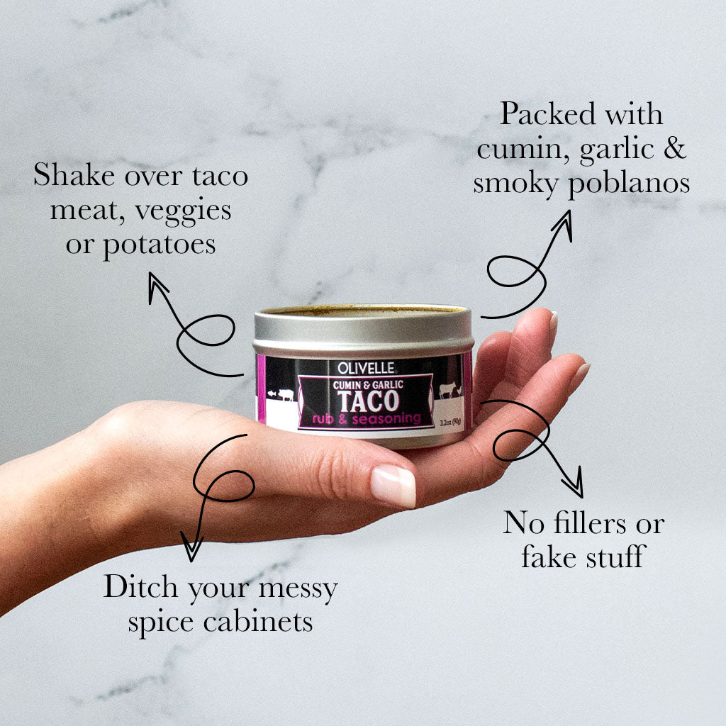 Cumin & Garlic Taco Rub Seasoning