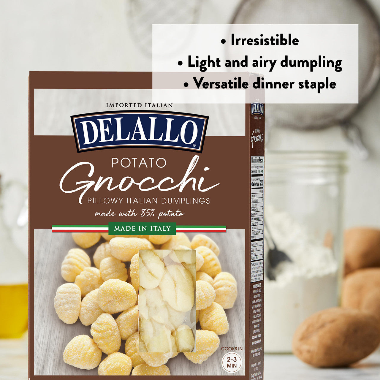 Delallo Potato Gnocchi
