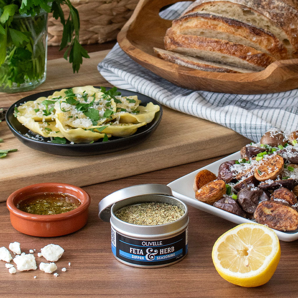 Feta & Herb Dipper and Seasoning