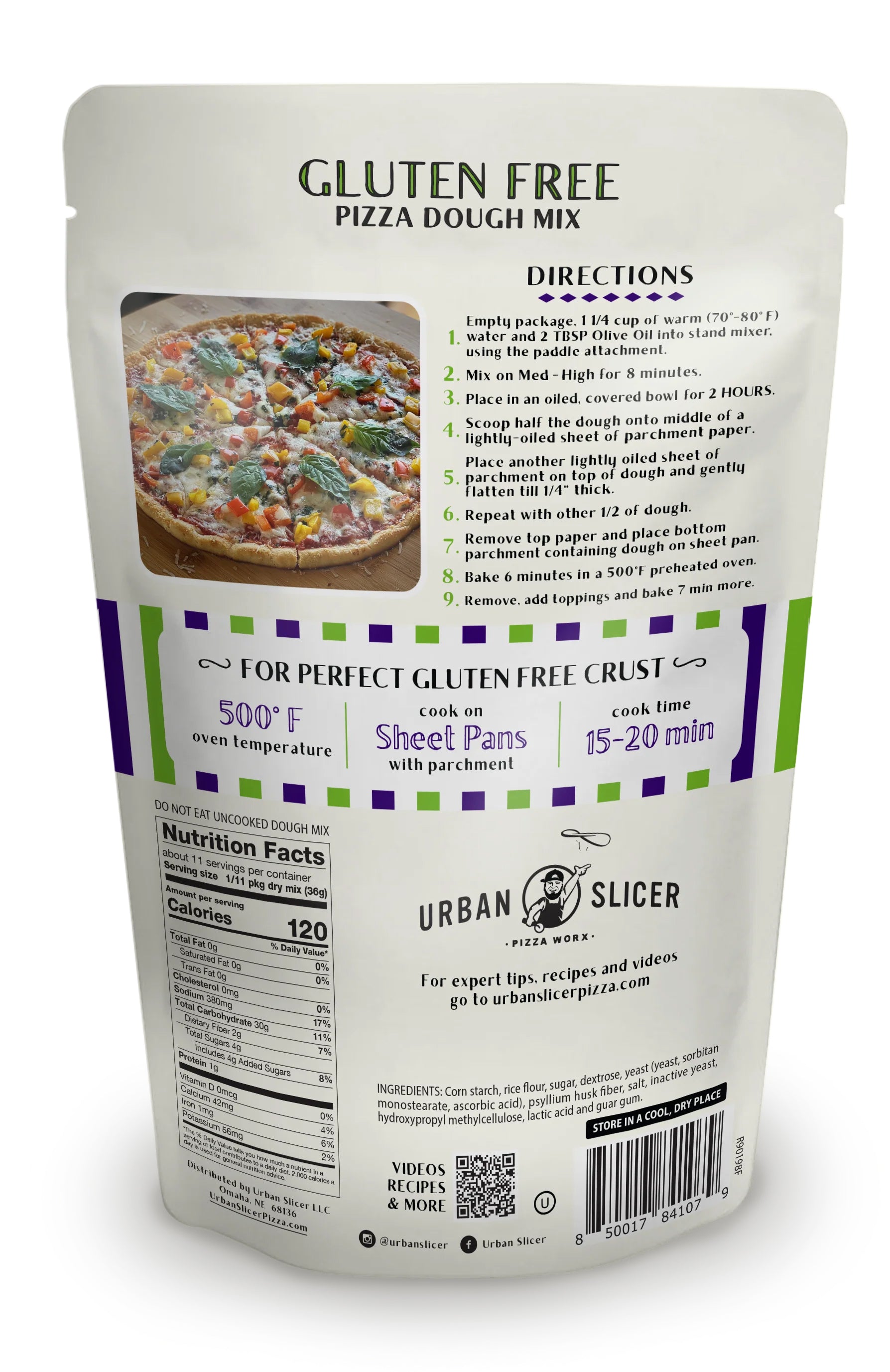 Gluten Free Pizza Dough Mix
