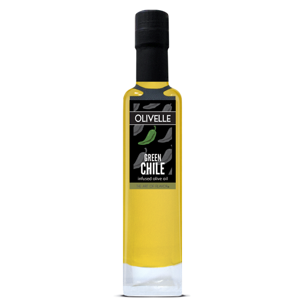 Green Chile Infused Olive Oil